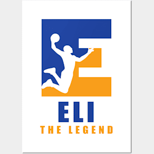 Eli Custom Player Basketball Your Name The Legend Posters and Art